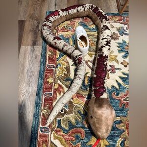 Sequin Plush Snake Decor